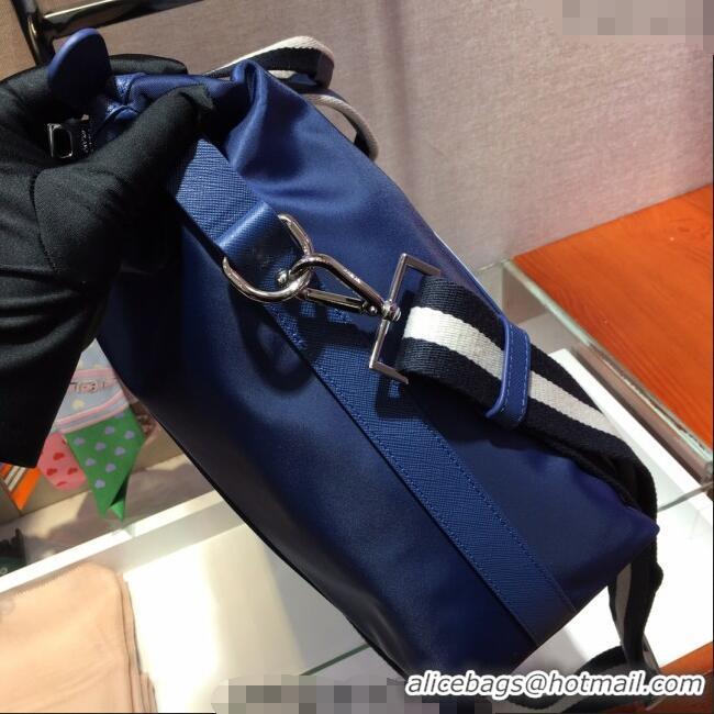 Reasonable Price Prada Mens Nylon Top Handle Bag PR2096 Blue 2025