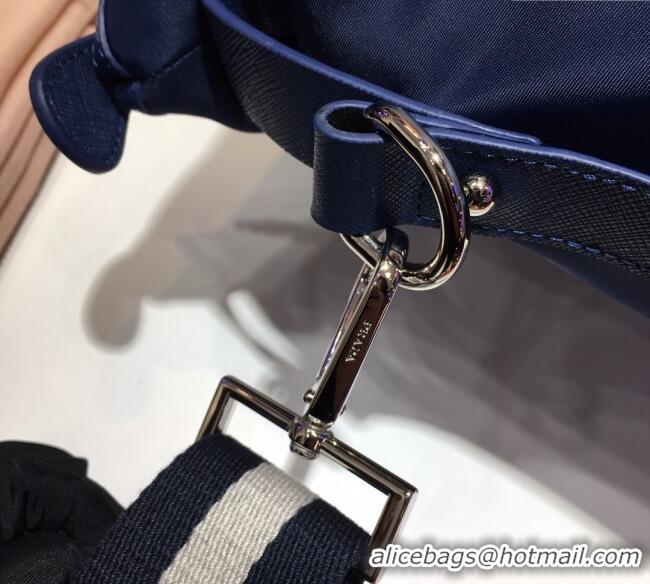 Reasonable Price Prada Mens Nylon Top Handle Bag PR2096 Blue 2025