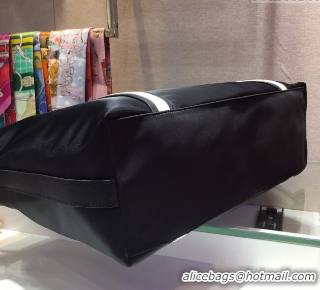 Best Price Prada Mens Nylon Top Handle Bag PR2096 Black 2025