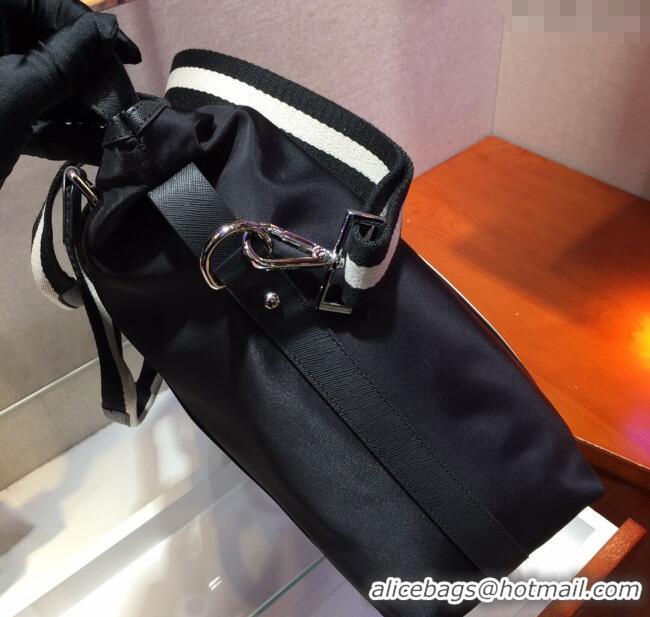 Best Price Prada Mens Nylon Top Handle Bag PR2096 Black 2025
