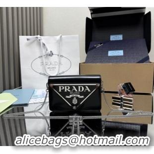 Good Taste Prada Leather mini-bag 1BH189 Black 2025