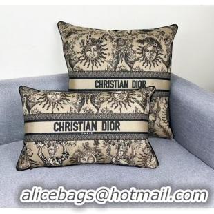 Good Taste Dior Embroidered Cotton Rectangular And Square Pillow D060707 2025