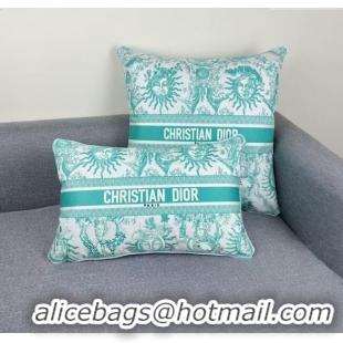 Best Quality Dior Embroidered Cotton Rectangular And Square Pillow D060710 2025
