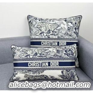 Best Price Dior Embroidered Cotton Rectangular And Square Pillow D060717 2025
