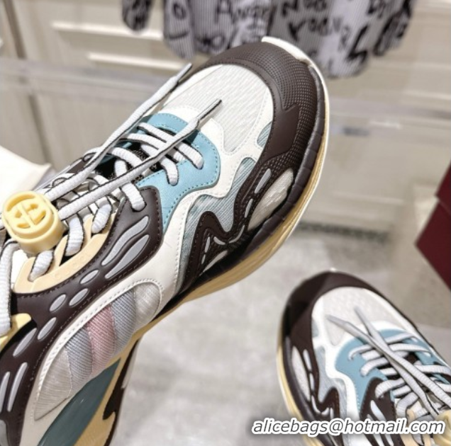 Low Price Gucci 2.0 Sneakers in Mesh and Leather Black/Blue 816489