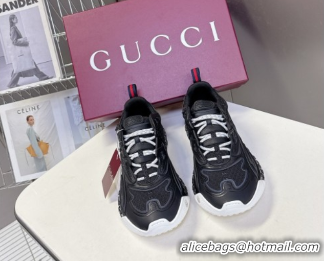 Pretty Style Gucci CUB3D Sneakers in Mix and Leather Black 2025 828059