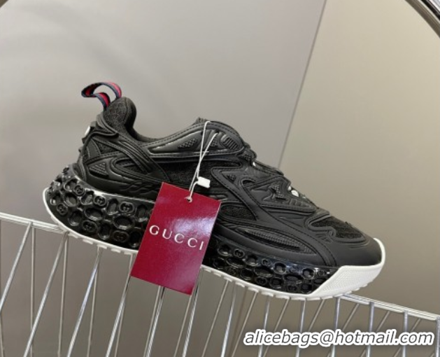 Pretty Style Gucci CUB3D Sneakers in Mix and Leather Black 2025 828059