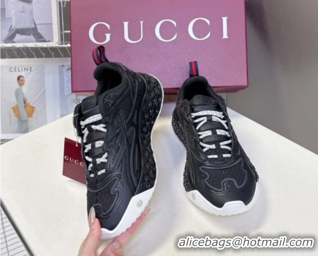 Pretty Style Gucci CUB3D Sneakers in Mix and Leather Black 2025 828059