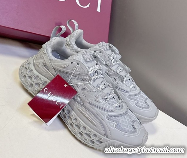 Luxurious Gucci CUB3D Sneakers in Mix and Leather Grey 2025 828059