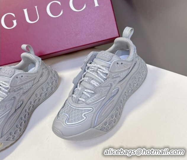 Luxurious Gucci CUB3D Sneakers in Mix and Leather Grey 2025 828059