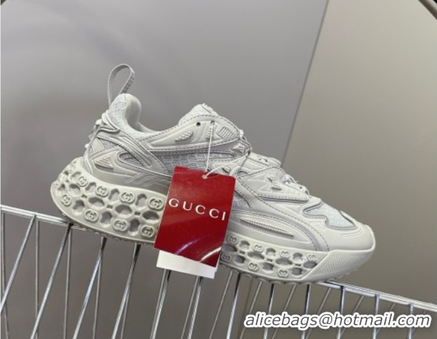 Luxurious Gucci CUB3D Sneakers in Mix and Leather Grey 2025 828059