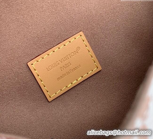 Inexpensive Louis Vuitton Pochette Camille Chain Bag Monogram Dune Canvas M26583 White 2025
