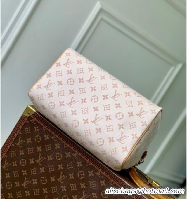 Super Quality Louis Vuitton Speedy Soft 30 Lucky Bag Monogram Dune Canvas M15108 2025