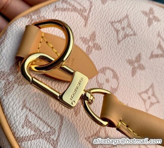 Super Quality Louis Vuitton Speedy Soft 30 Lucky Bag Monogram Dune Canvas M15108 2025