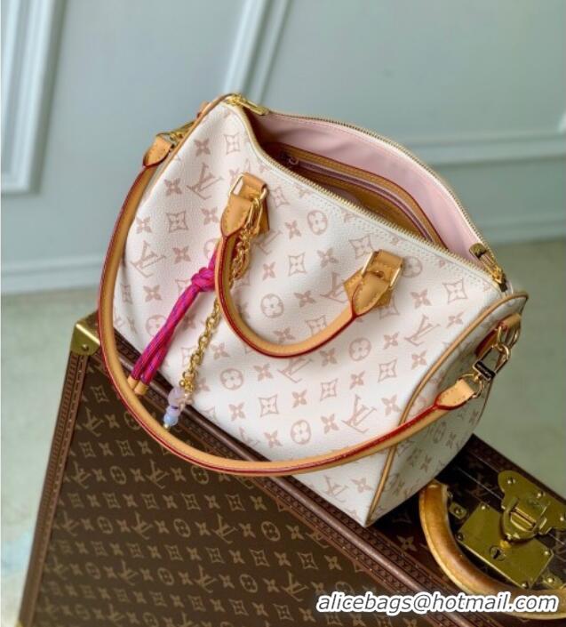 Super Quality Louis Vuitton Speedy Soft 30 Lucky Bag Monogram Dune Canvas M15108 2025