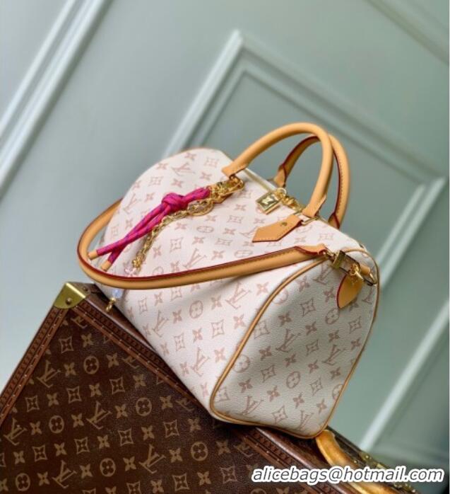 Super Quality Louis Vuitton Speedy Soft 30 Lucky Bag Monogram Dune Canvas M15108 2025
