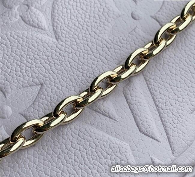 Famous Brand Louis Vuitton Wallet On Chain Ivy Mini Bag Embossed Leather M25714 Misty Purple 2025