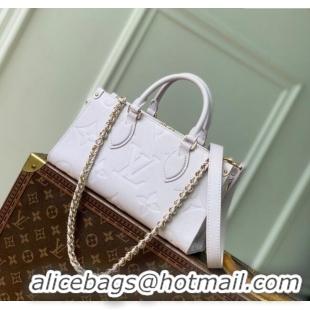 Promotional Louis Vuitton OnTheGo East West Bag in Embossed Grained Cowhide Leather M15192 Misty Lilac Purple 2025