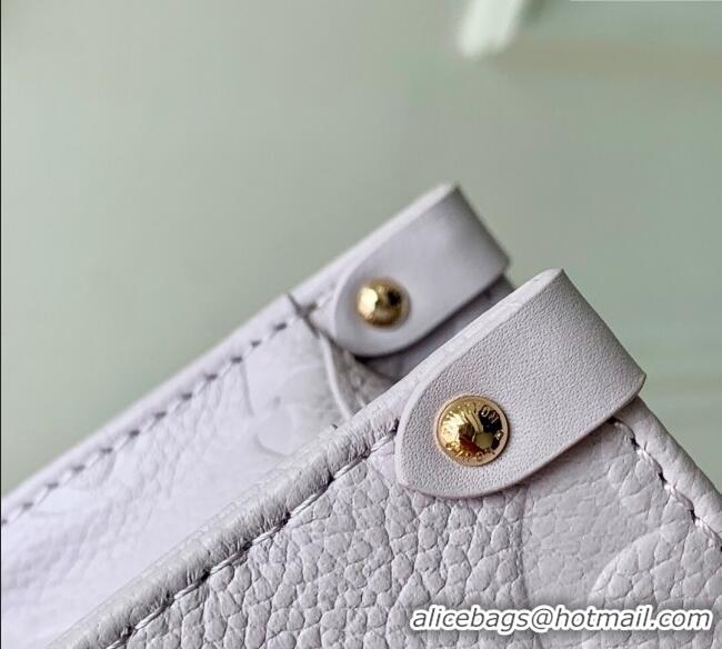 Promotional Louis Vuitton OnTheGo East West Bag in Embossed Grained Cowhide Leather M15192 Misty Lilac Purple 2025