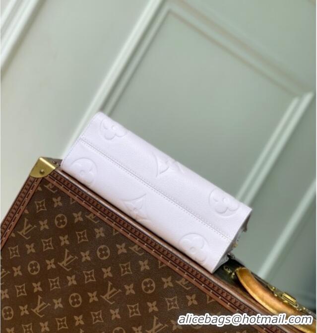 Promotional Louis Vuitton OnTheGo East West Bag in Embossed Grained Cowhide Leather M15192 Misty Lilac Purple 2025