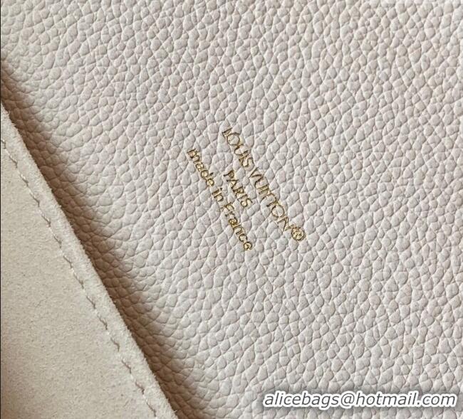 Best Price Louis Vuitton Pochette Metis East West Bag in Dream Cream Embossed Leather M25682 2025