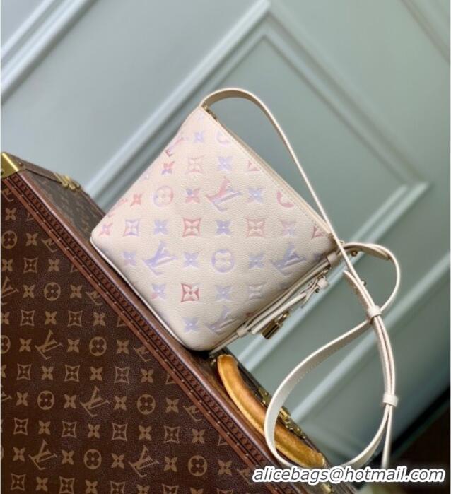 Top Quality Louis Vuitton All In BB Bucket Bag in Dream Cream Embossed Leather M25673 2025