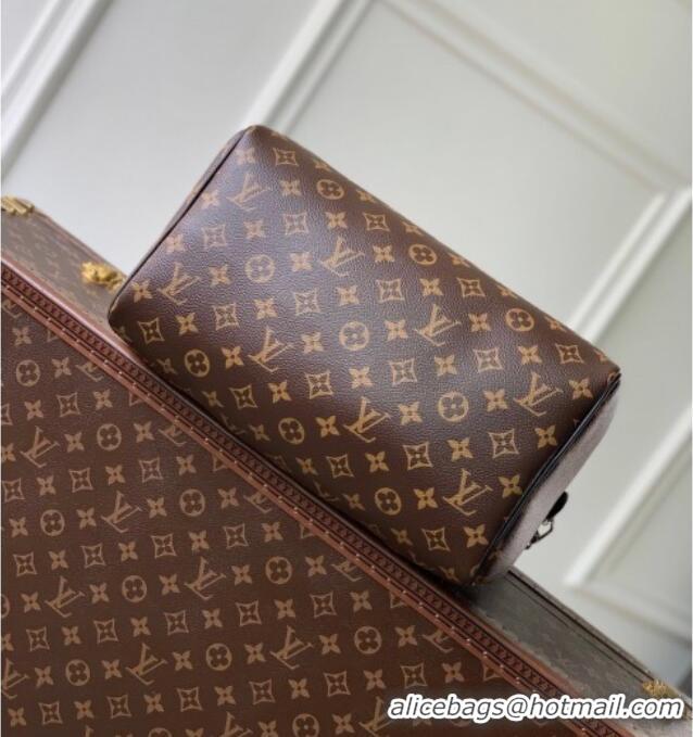 Good Product Louis Vuitton Speedy Soft 30 Dark Bag in Monogram Canvas M12243 Black 2025