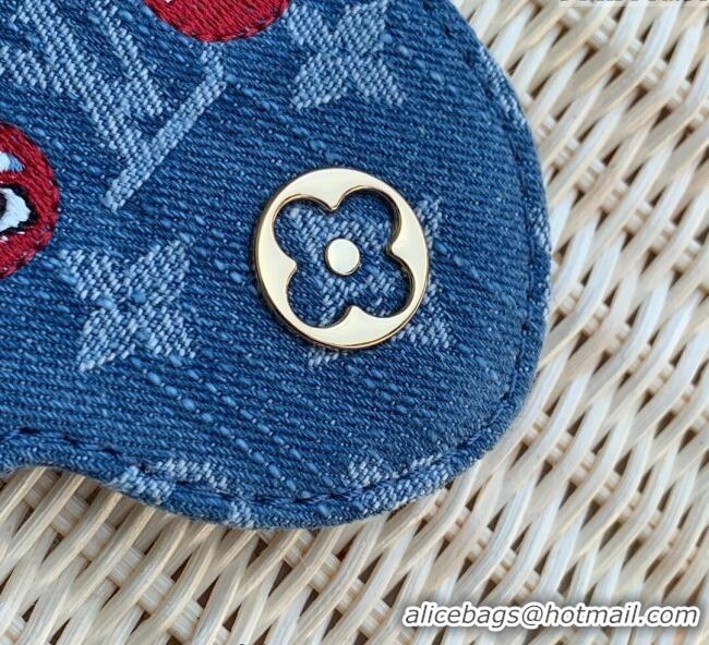 Promotional Louis Vuitton LV x TM Capucines Mini Bag in Rattan and Cherry Denim M14295 2025