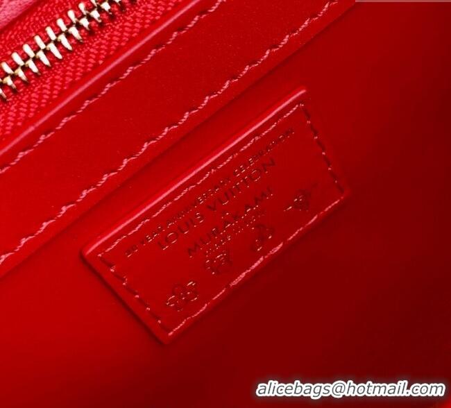 Promotional Louis Vuitton LV x TM Capucines Mini Bag in Rattan and Cherry Denim M14295 2025