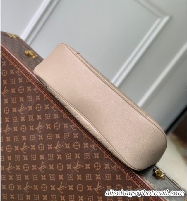 Luxury Cheap Louis Vuitton Boulogne GM bag in Leather M25854 Tourterelle Grey 2025