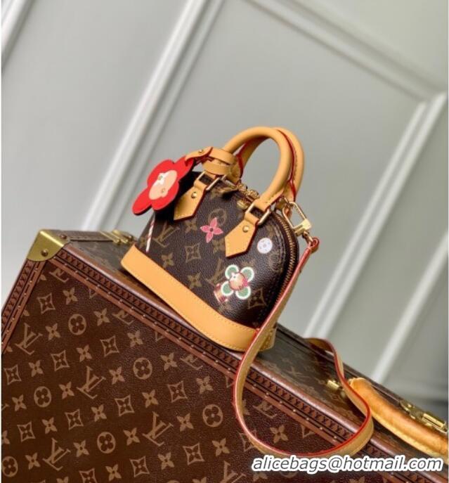 Grade Quality Louis Vuitton Vivienne Nano Alma Bag in Monogram Canvas M12199 2025