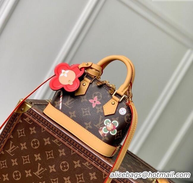 Grade Quality Louis Vuitton Vivienne Nano Alma Bag in Monogram Canvas M12199 2025
