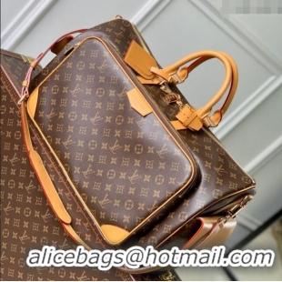 Top Grade Louis Vuitton Mens Keepall Cargo 50 Travel Bag in Monogram Canvas M14735 2025