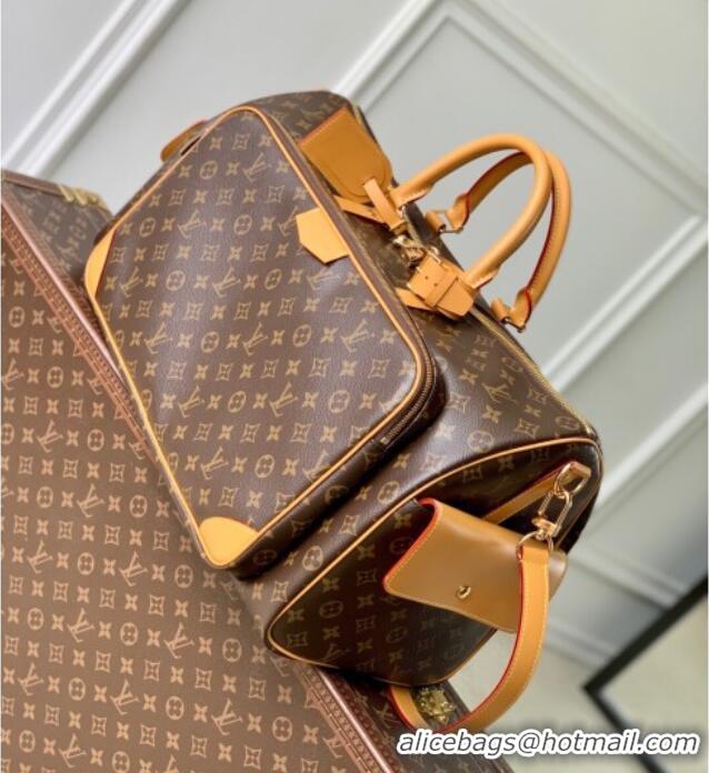 Top Grade Louis Vuitton Mens Keepall Cargo 50 Travel Bag in Monogram Canvas M14735 2025