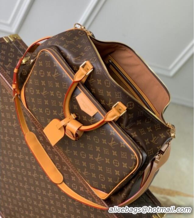 Top Grade Louis Vuitton Mens Keepall Cargo 50 Travel Bag in Monogram Canvas M14735 2025