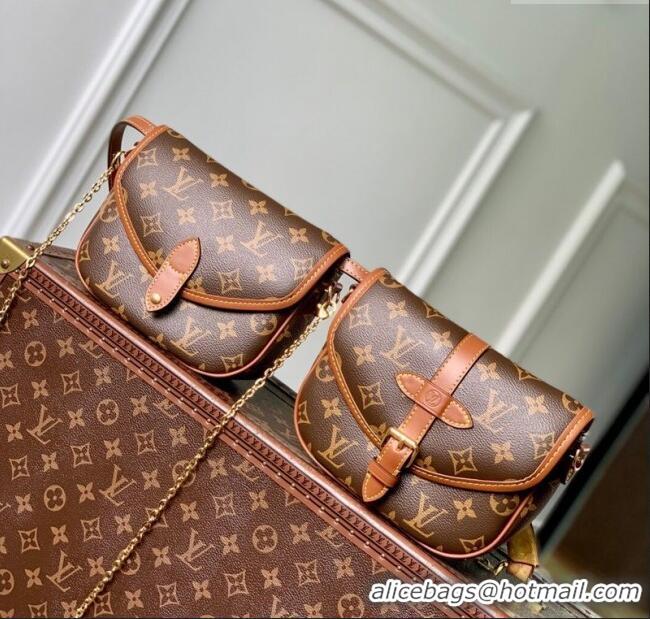 Famous Brand Louis Vuitton Duo BB Belt Bag in Monogram Canvas M26592 2025