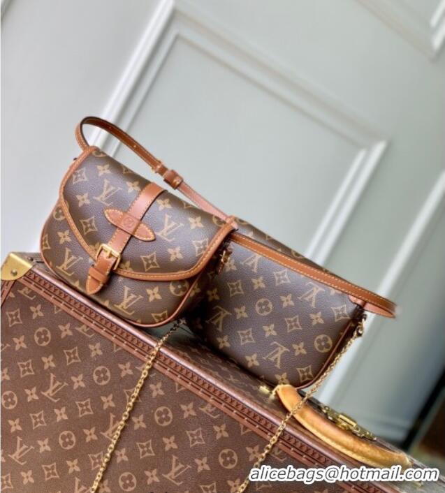 Famous Brand Louis Vuitton Duo BB Belt Bag in Monogram Canvas M26592 2025