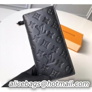 Best Quality Louis Vuitton Brazza Wallet in Monogram Leather M62900 Black 2025