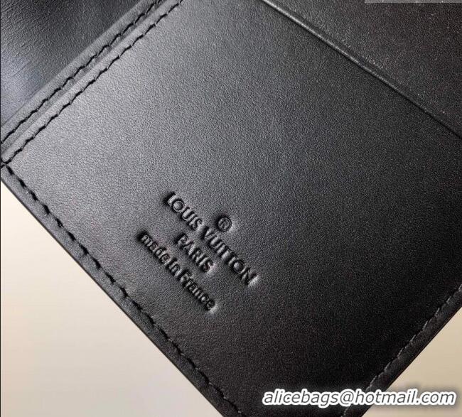 Best Quality Louis Vuitton Brazza Wallet in Monogram Leather M62900 Black 2025