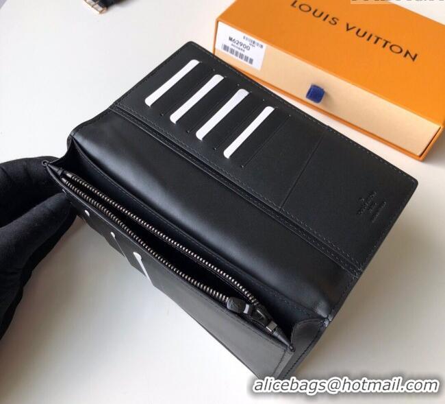 Best Quality Louis Vuitton Brazza Wallet in Monogram Leather M62900 Black 2025