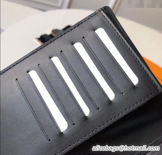 Best Quality Louis Vuitton Brazza Wallet in Monogram Leather M62900 Black 2025