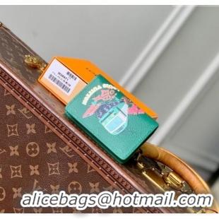Trendy Design Louis Vuitton Pocket Organizer Wallet in Printed Monogram Canvas M25971 Green 2025