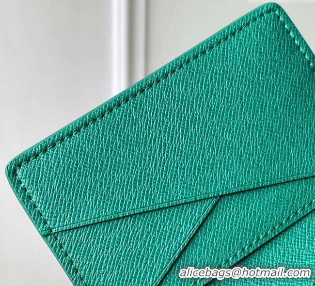 Trendy Design Louis Vuitton Pocket Organizer Wallet in Printed Monogram Canvas M25971 Green 2025