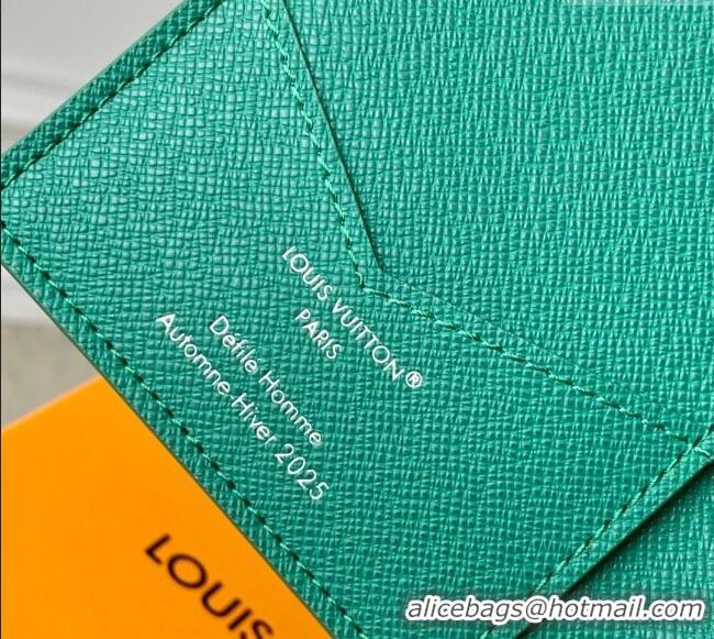 Pretty Style Louis Vuitton Passport Cover in Printed Monogram Canvas M26293 Green 2025