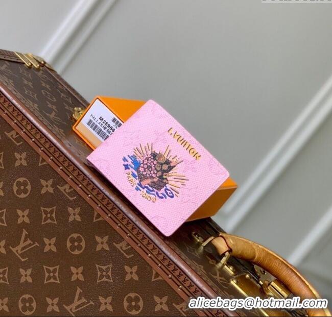 Reasonable Price Louis Vuitton Slender Wallet in Printed Monogram Canvas M25986 Pink 2025