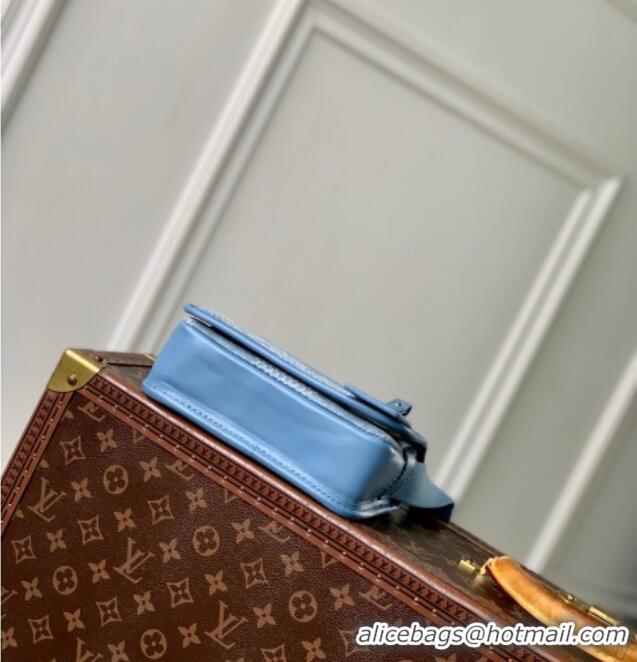 Well Crafted Louis Vuitton Mens Bosphore Wearable Wallet Mini Bag in Blue Damier Denim 3D Canvas N00210 2025