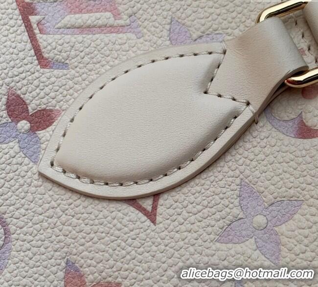 Grade Design Louis Vuitton Onthego PM Tote Bag in Dream Cream Embossed Leather M25770 2025