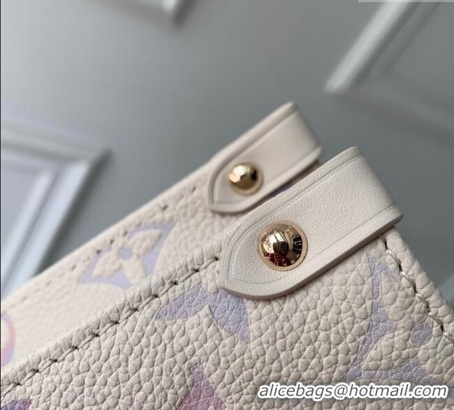 Grade Design Louis Vuitton Onthego PM Tote Bag in Dream Cream Embossed Leather M25770 2025
