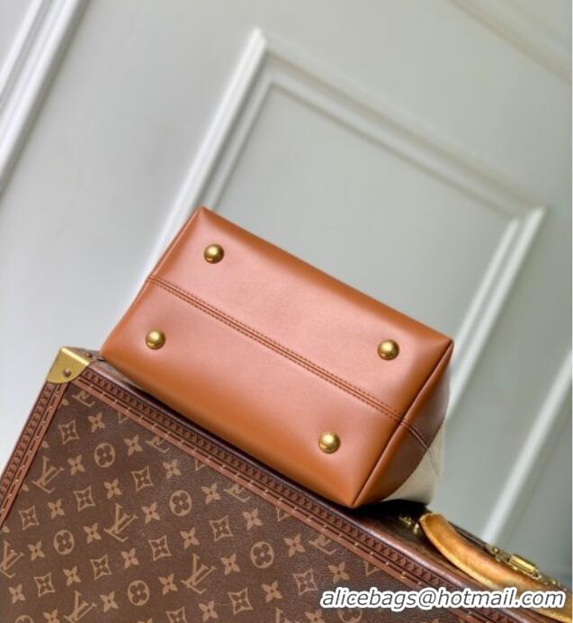 Super Quality Louis Vuitton Low Key Hobo PM Hobo Bag in Cotton Canvas and Leather M25468 Beige/Brown 2025