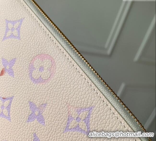 Promotional Louis Vuitton Zippy Wallet in Dream Beige Embossed Leather M25594 2025